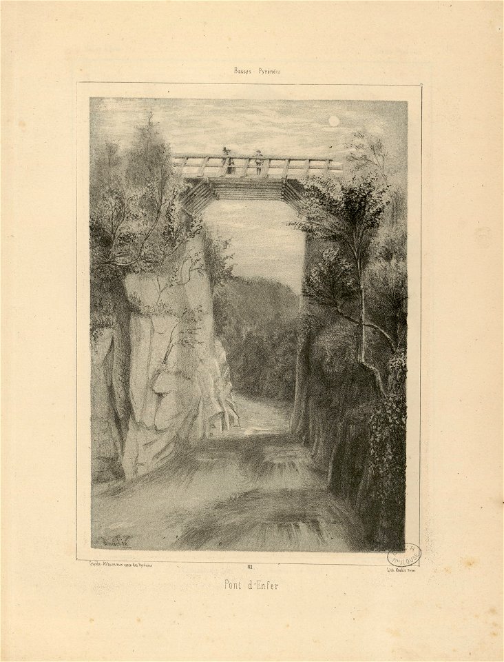 Pont d'Enfer - Fonds Ancely - B315556101 A ABADIE 4 059
