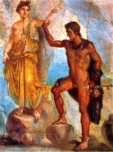 Pompeii - Casa dei Dioscuri - Perseus and Andromeda