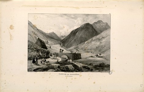 Pont de la Raillère (Hautes Pyrénées) - Fonds Ancely - B315556101 A JACOTTET 1 028