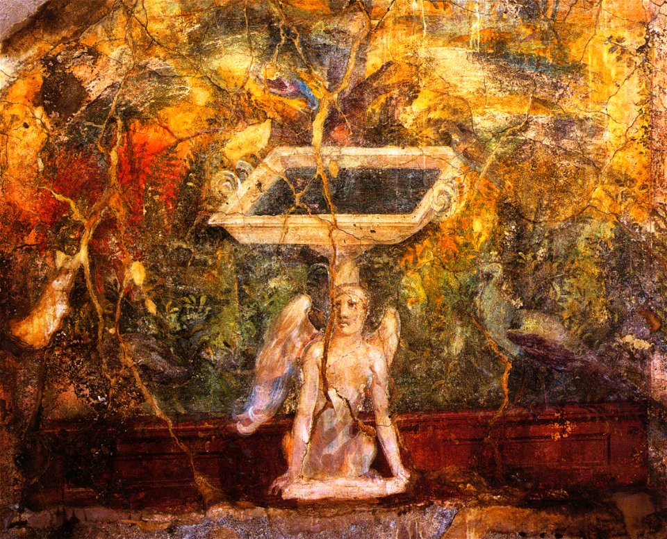 Pompeii - Casa del Centenario - Nymphaeum