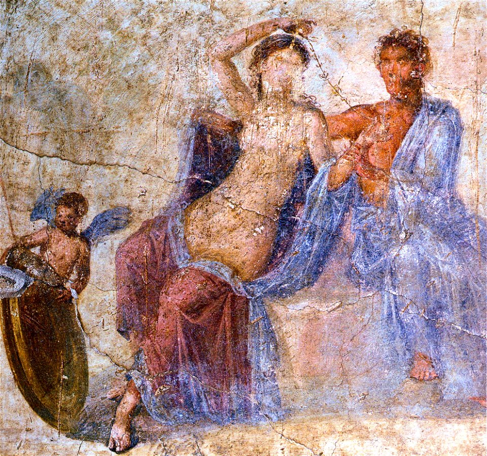 Pompeii - Casa de Sallustio - Mars and Venus - MAN