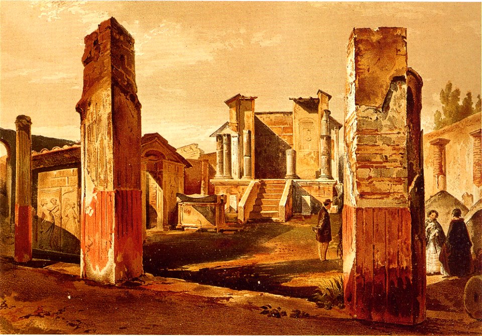 Pompeii - Temple of Isis - Niccolini