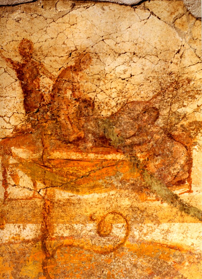 Pompeii - Terme Suburbane - Apodyterium - Scene VII