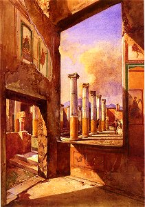 Pompeii - Casa dei Capitelli colorati - Niccolini