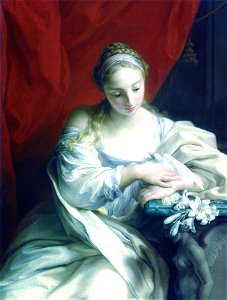 Pompeo Batoni - Purity of Heart - 1752. Free illustration for personal and commercial use.