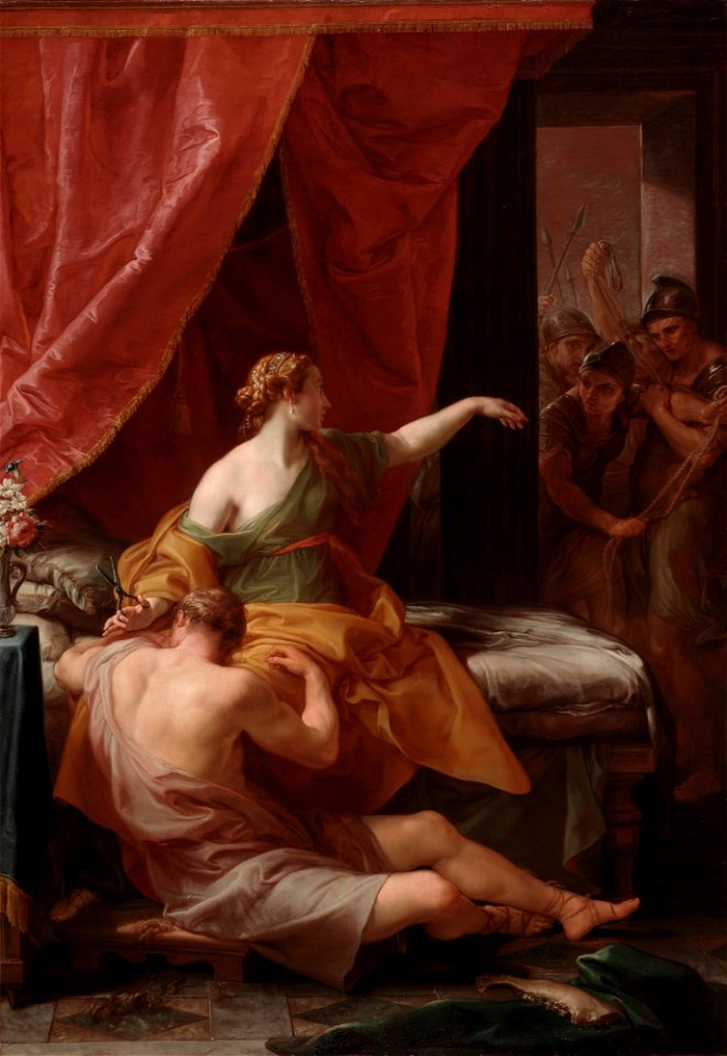 Pompeo Girolamo Batoni - Samson and Delilah - 2003.31 - Detroit Institute of Arts