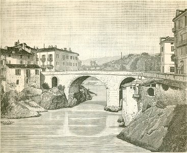 Ponte Vecchio sulla Dora Baltea Ivrea
