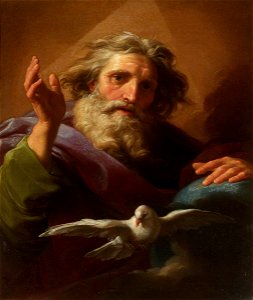 Pompeo Batoni (1708-1787) - God the Father and the Holy Spirit - 266910 - National Trust. Free illustration for personal and commercial use.
