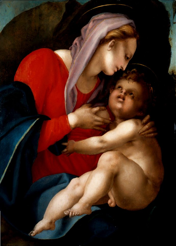 Pontormo - Virgem com o Menino