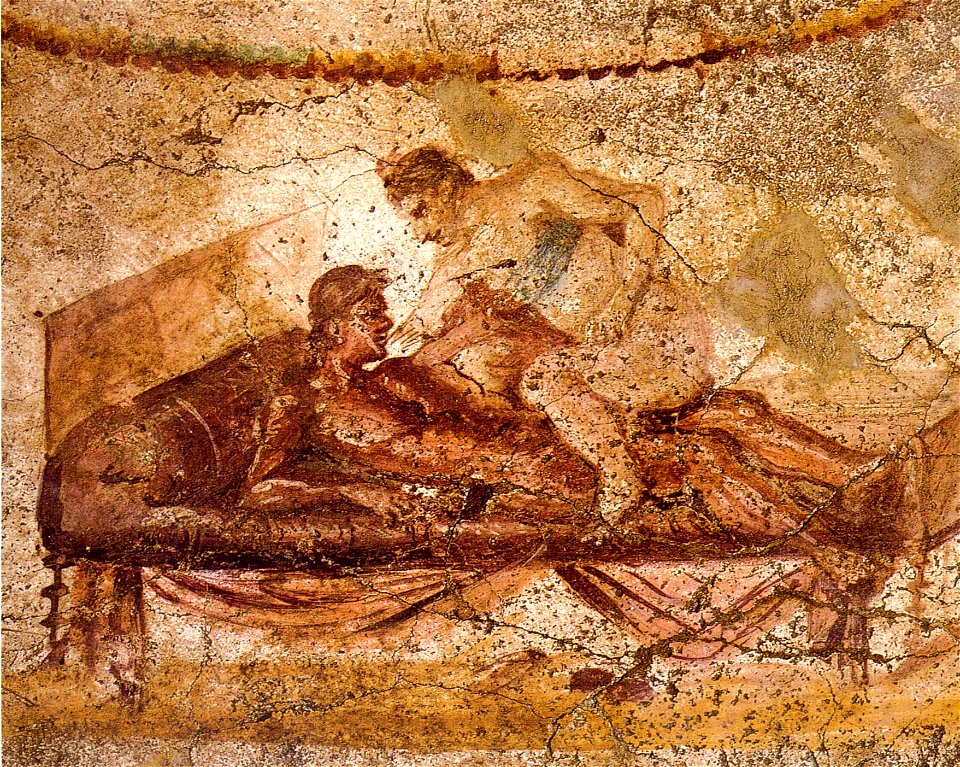 Pompeii - Lupanar - Erotic Scene - MAN