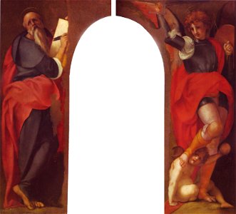 Pontormo, santi giovanni e michele