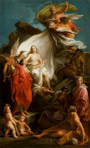 Pompeo Girolamo Batoni - Time Unveiling Truth - 1976.291 - Art Institute of Chicago