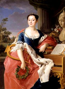 Pompeo Batoni - Portrait of Princess Giacinta Orsini Buoncampagni Ludovisi - WGA1502. Free illustration for personal and commercial use.