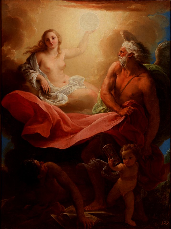 Pompeo Girolamo Batoni - Time Revealing Truth - 59.065 - Rhode Island School of Design Museum