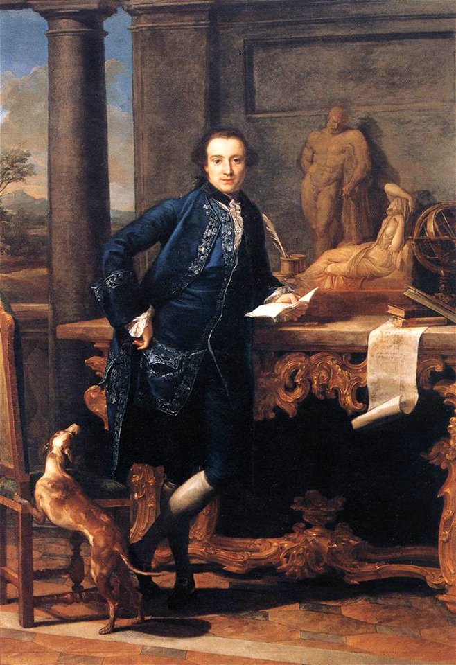 Pompeo Batoni - Portrait of Charles Crowle - WGA1500