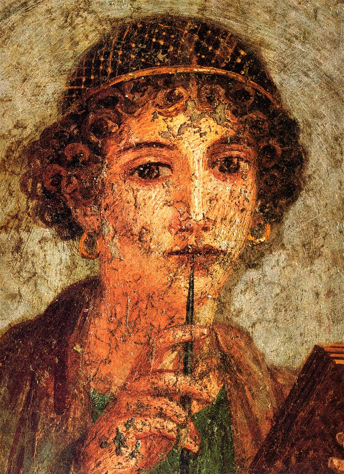 Pompei - Sappho - MAN