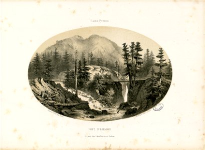 Pont d'Espagne (Hautes-Pyrénées) - Fonds Ancely - B315556101 A GORSE 1 017