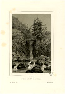 Pont d'Espagne à Cauterets - Fonds Ancely - B315556101 A ABADIE 2 075
