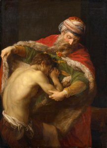 Pompeo Batoni, , Kunsthistorisches Museum Wien, Gemäldegalerie - Gleichnis vom verlorenen Sohn - GG 148 - Kunsthistorisches Museum