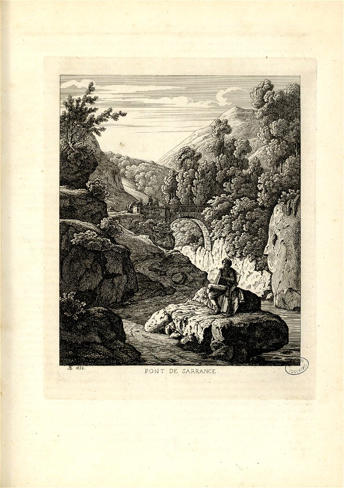 Pont de Sarrance - Fonds Ancely - B315556101 A PELERIN 074