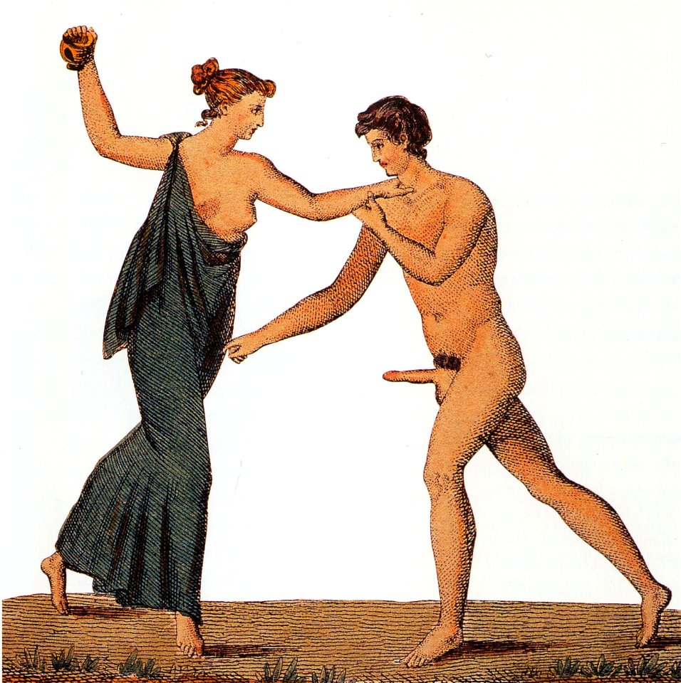 Pompeii - Osteria della Via di Mercurio - Erotic Scene 2