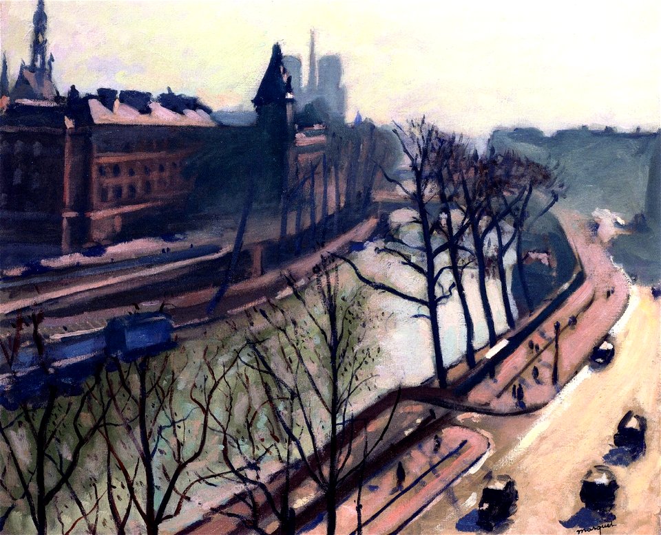 Pont Saint-Michel Albert Marquet