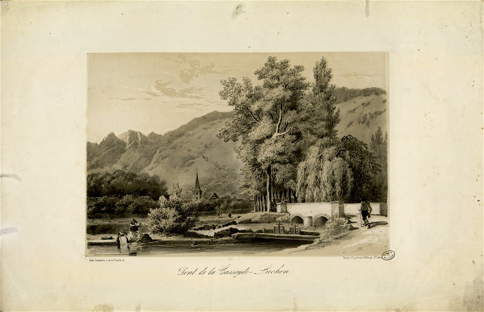 Pont de la Casseyde - Luchon - Fonds Ancely - B315556101 A LATOUR 005
