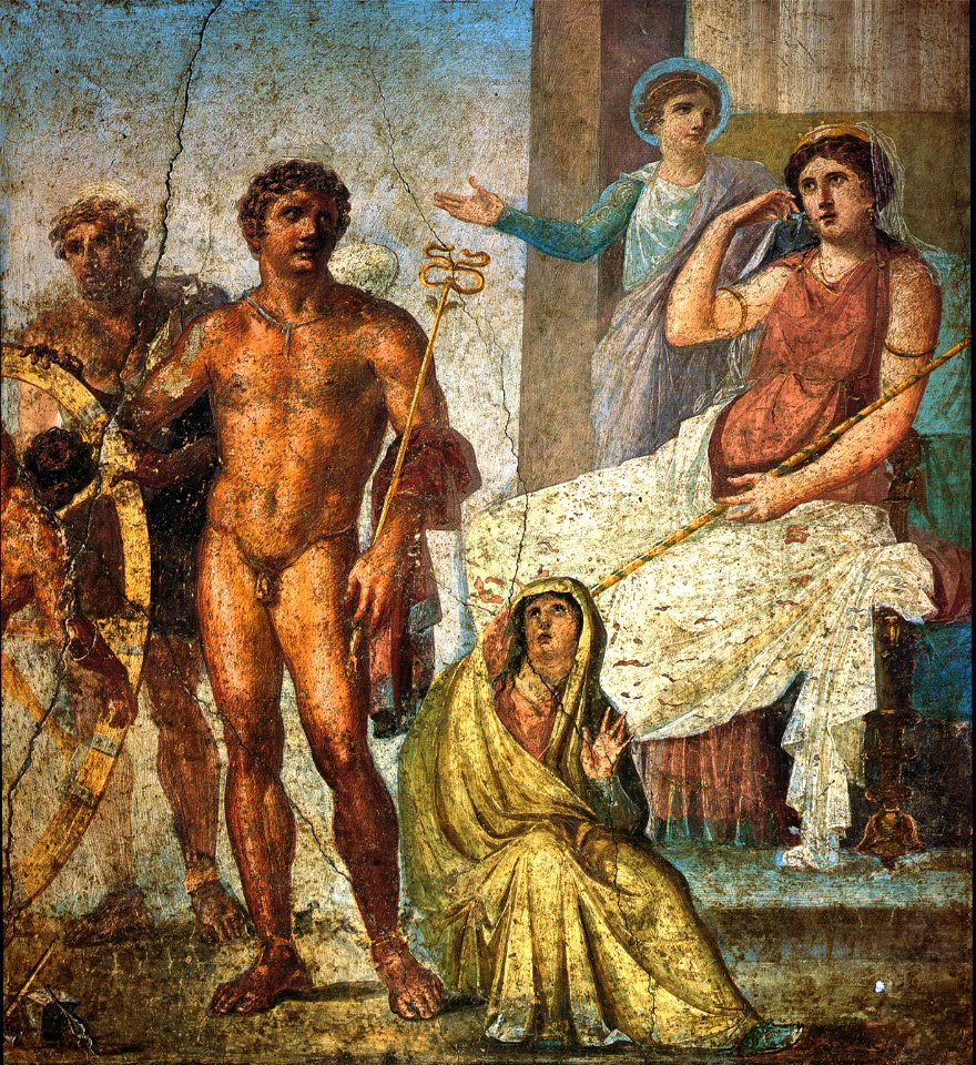 Pompeii - Casa dei Vettii - Ixion