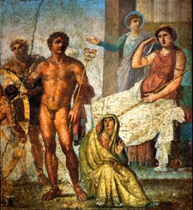 Pompeii - Casa dei Vettii - Ixion