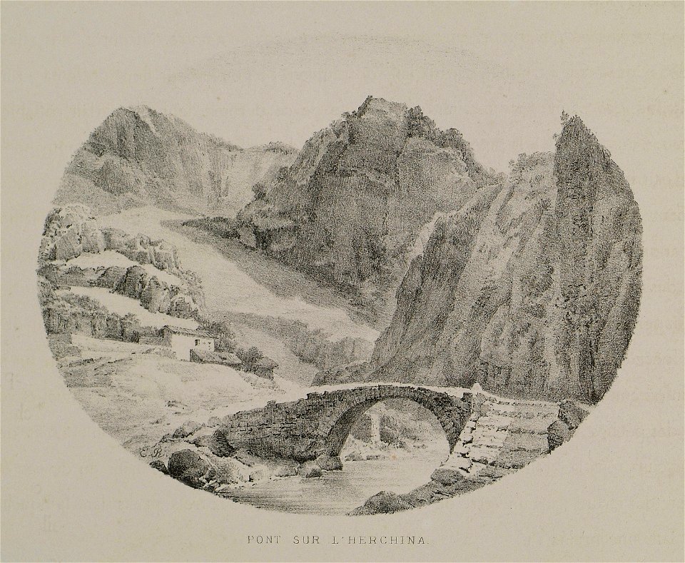 Pont sur l'Herchina - Rey Etienne - 1867