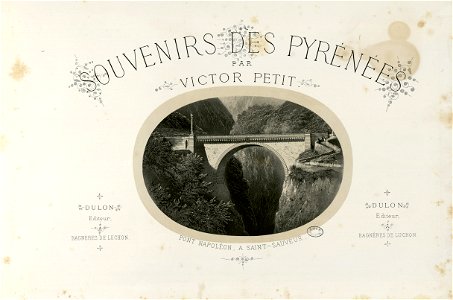 Pont Napoléon, à Saint-Sauveur (vignette au titre) - Fonds Ancely - B315556101 A PETIT 3 018