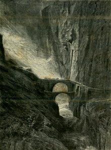 Ponte del Diavolo, sulla strada del Gottardo