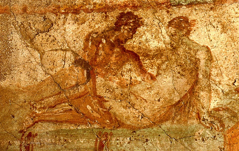 Pompeii - Erotic Scene - Lupanare