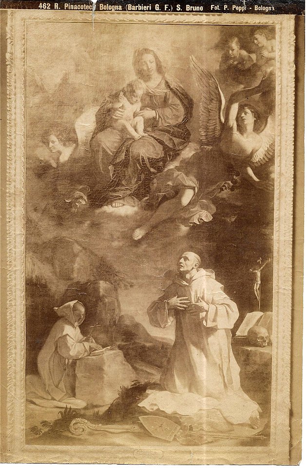 Poppi, Pietro (1833-1914) - n-462-R-Pinacoteca-Bologna-San-Bruno-Guercino