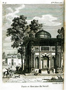 Port et fontaine du Serail - Castellan Antoine-laurent - 1811