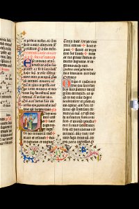 Pontificale Sinte Marie-UBU Hs. 400-f.098r-Nietigverklaring van een excommunicatie van een kerkhof door een bisschop