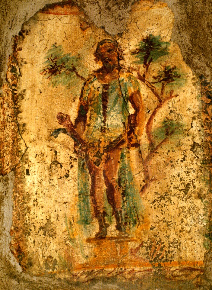 Pompeii - Lupanar - Priapus