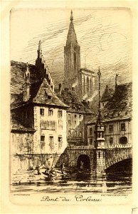 Pont du Corbeau (Strasbourg) par Charles Pinet