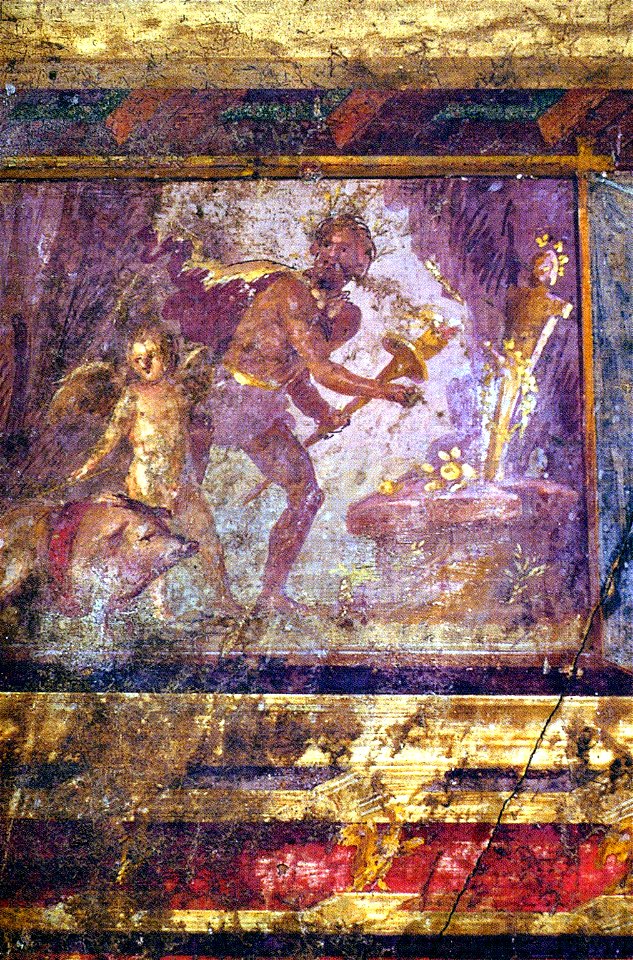 Pompeii - Villa dei Misteri - Room 4