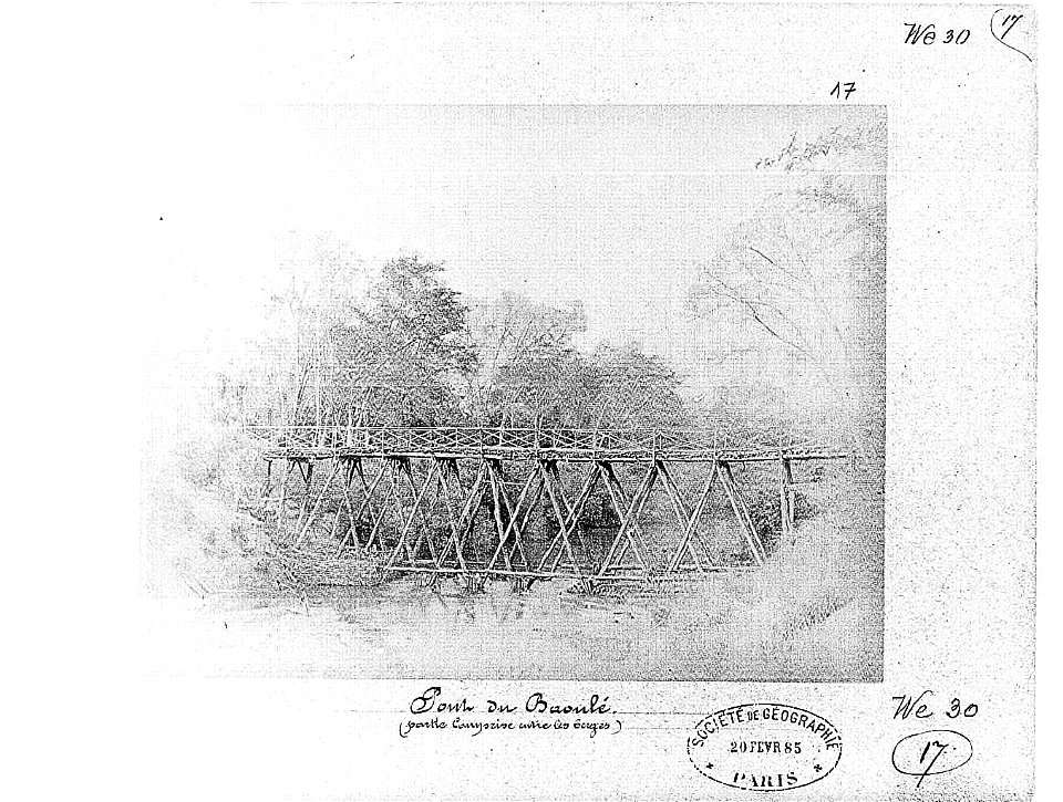 Pont du Baoulé (partie comprise entre les berges)