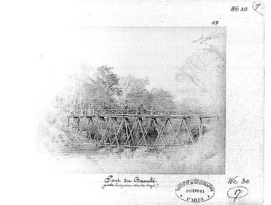 Pont du Baoulé (partie comprise entre les berges)