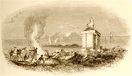 Port Raphte and Statue - Wordsworth Christopher - 1882