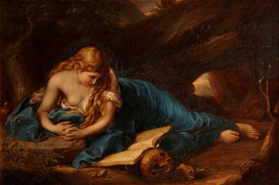 Pompeo Batoni (1708-1787) (after) - The Penitent Magdalen (after Correggio) - 564840 - National Trust
