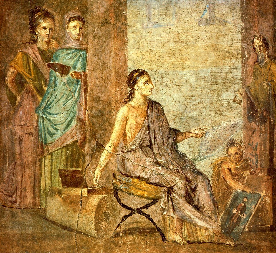 Pompeii - Casa del Chirurgo - Paintress - MAN
