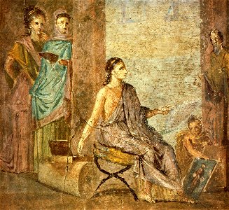 Pompeii - Casa del Chirurgo - Paintress - MAN