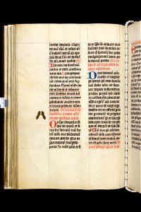 Pontificale Sinte Marie-UBU Hs. 400-f.028v-Sandalen van een bisschop