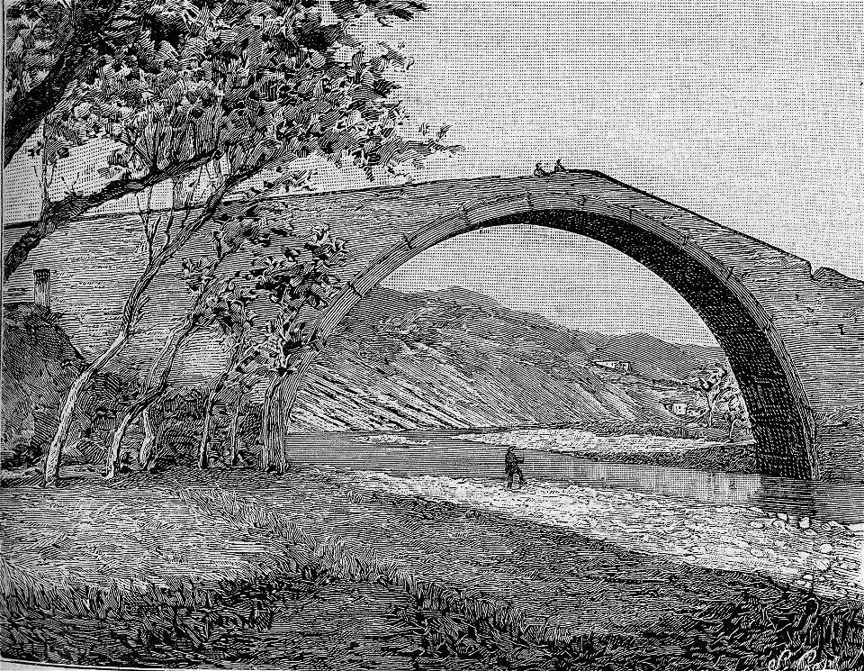 Ponte degli Alidosi (xilografia)