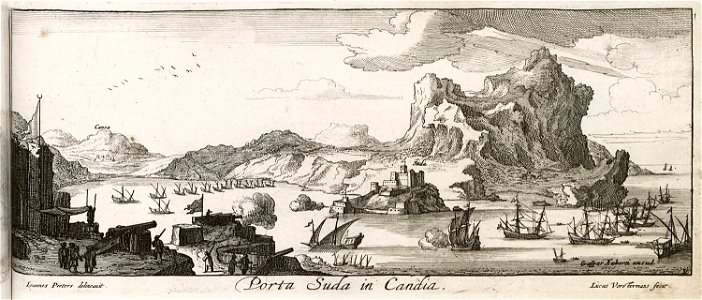 Porta Suda in Candia - Peeters Jacob - 1686