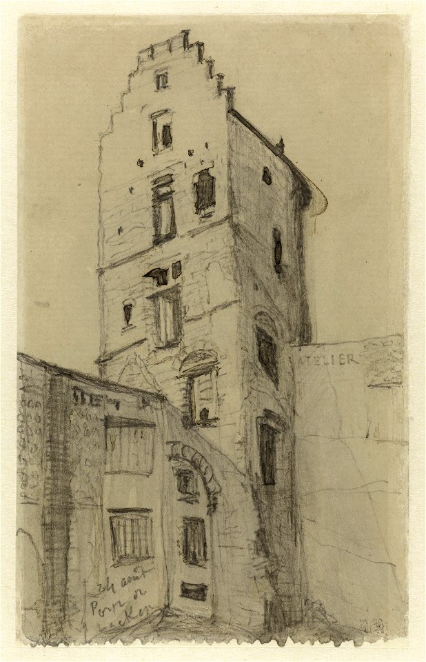 Porte de Laeken, Victor Hugo, 24-8-1870