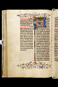 Pontificale Sinte Marie-UBU Hs. 400-f.025v-Wijding van een bisschop
